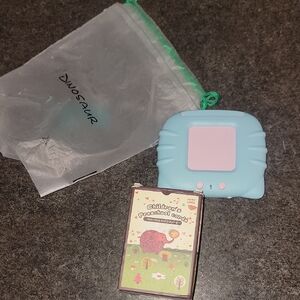 Blue Dinosaur Handheld Game Console